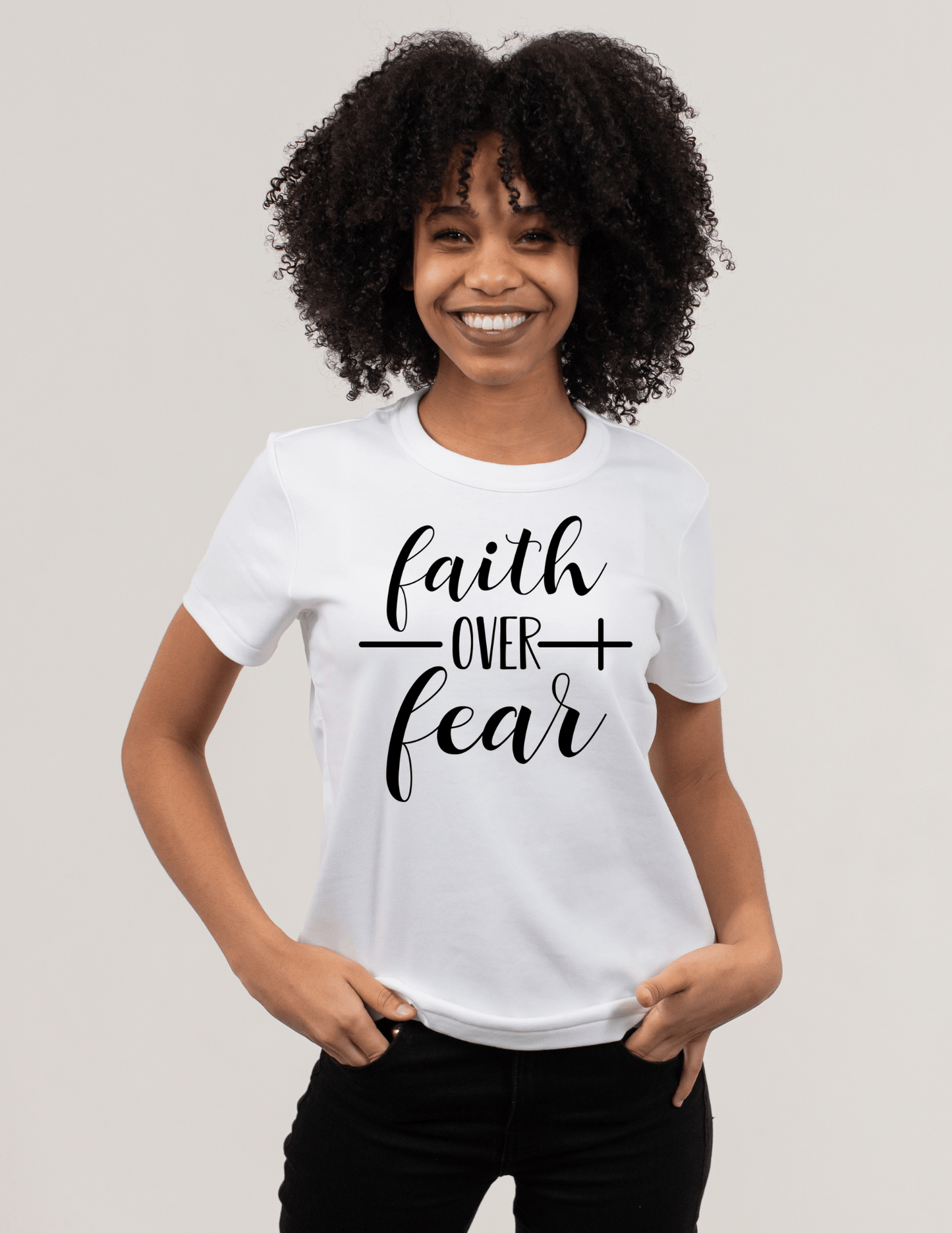 Faith Over Fear - Jams Custom CreationsJams Custom Creations
