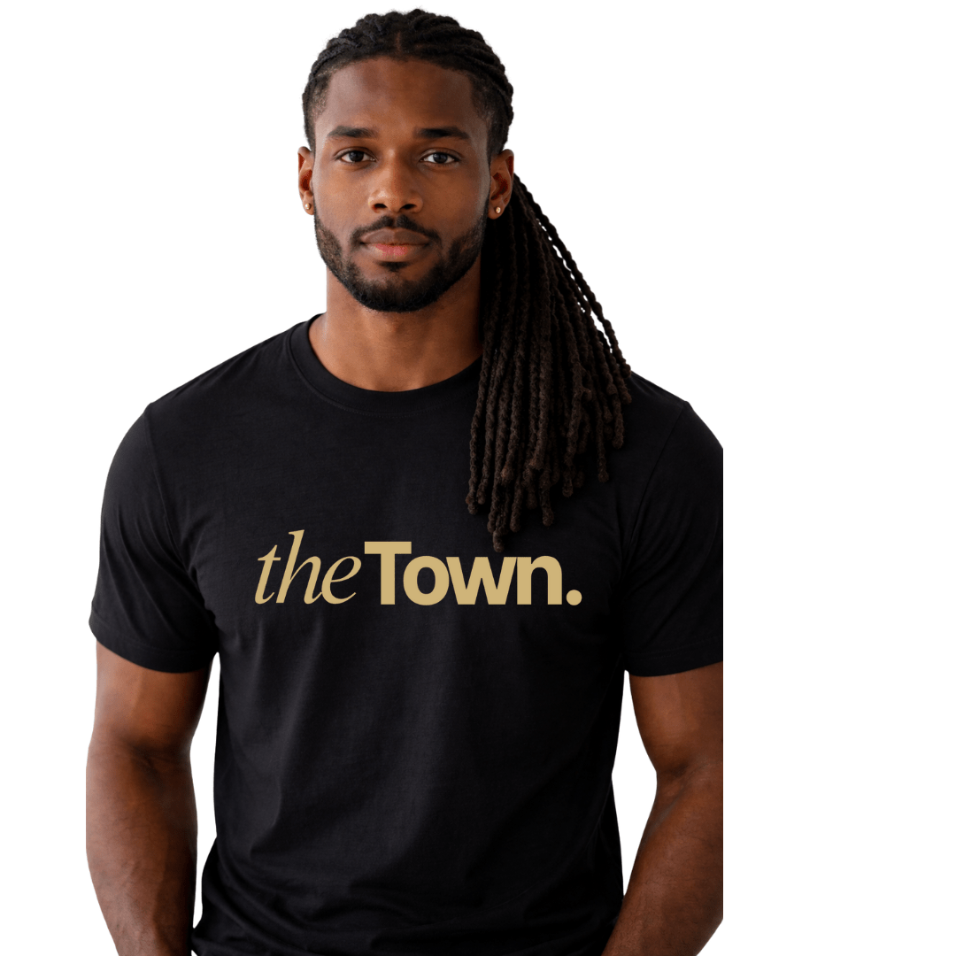 Town Biz™ – Black & Gold T-Shirt - Jams Custom CreationsJams Custom Creations