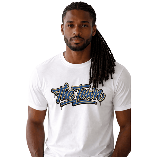 the Town.™ Minimal – White T-Shirt - Jams Custom CreationsJams Custom Creations