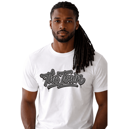 the Town.™ Minimal – White T-Shirt - Jams Custom CreationsJams Custom Creations