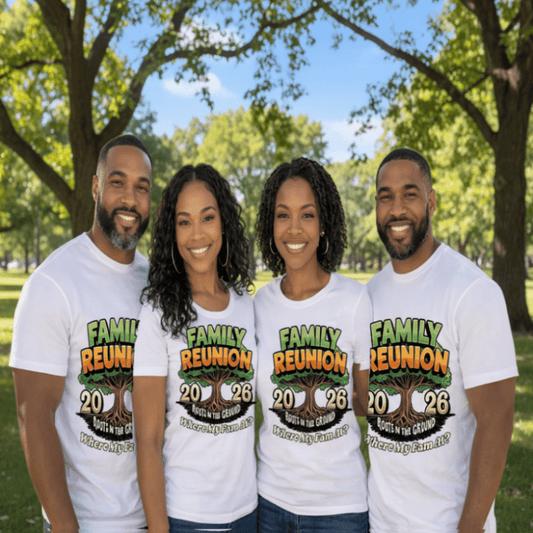 Short Sleeve Roots in the Ground Family Reunion Tee - Jams Custom CreationsJams Custom Creations