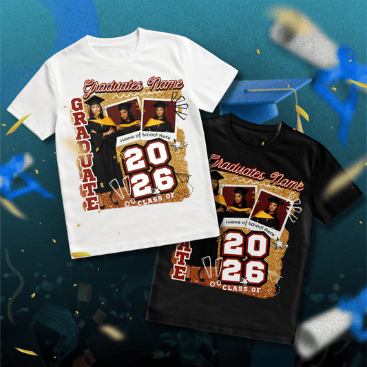 Photo Collage Grad Shirt - Jams Custom CreationsJams Custom Creations